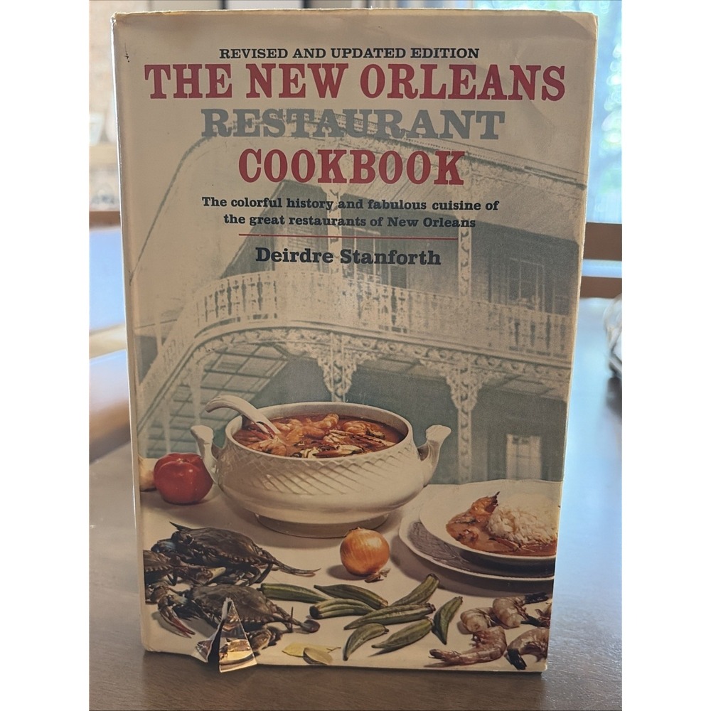 The New Orleans Restaurant Cookbook by Deirdre Stanforth Hardcover 1967